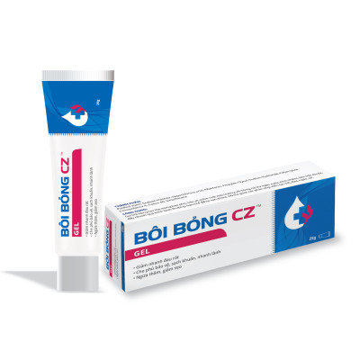 GEL BÔI BỎNG CZ - TUÝP 15G