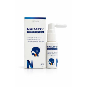 Dung dịch xịt họng NACATO - Chai 25ml