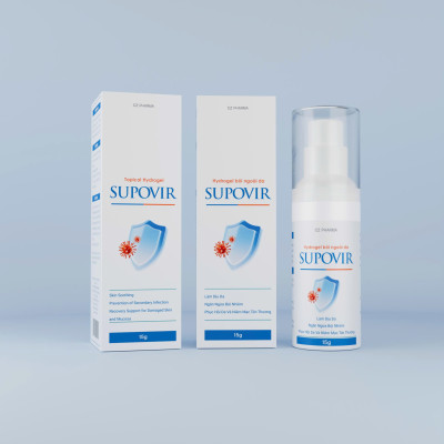 Hydrogel bôi ngoài da SUPOVIR - TUÝP 15G