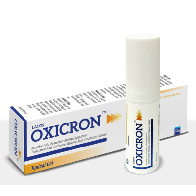 GEL TRỊ MỤN LACOS OXICRON - Tuýp 30g